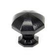 From The Anvil - Black Octagonal Cabinet Knob - Large | Sku. 33373 | Trade Door Handles.