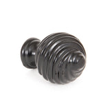 From The Anvil - Black Twist Cabinet Knob | Sku. 33376 | Trade Door Handles.