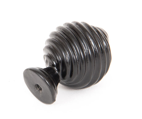 From The Anvil - Black Twist Cabinet Knob | Sku. 33376 | Trade Door Handles.