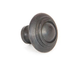 From The Anvil - Beeswax Ringed Cabinet Knob - Small | Sku. 33379 | Trade Door Handles.