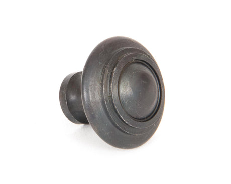 From The Anvil - Beeswax Ringed Cabinet Knob - Small | Sku. 33379 | Trade Door Handles.