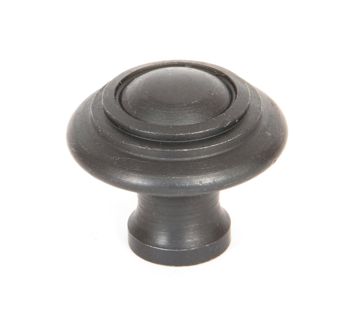 From The Anvil - Beeswax Ringed Cabinet Knob - Small | Sku. 33379 | Trade Door Handles.