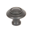 From The Anvil - Beeswax Ringed Cabinet Knob - Small | Sku. 33379 | Trade Door Handles.