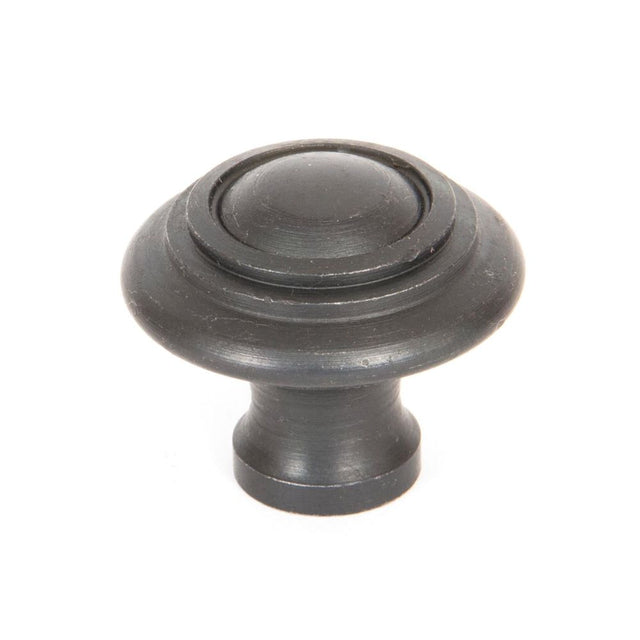 From The Anvil - Beeswax Ringed Cabinet Knob - Small | Sku. 33379 | Trade Door Handles.