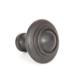From The Anvil - Beeswax Ringed Cabinet Knob - Large | Sku. 33380 | Trade Door Handles.