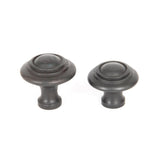 From The Anvil - Beeswax Ringed Cabinet Knob - Large | Sku. 33380 | Trade Door Handles.