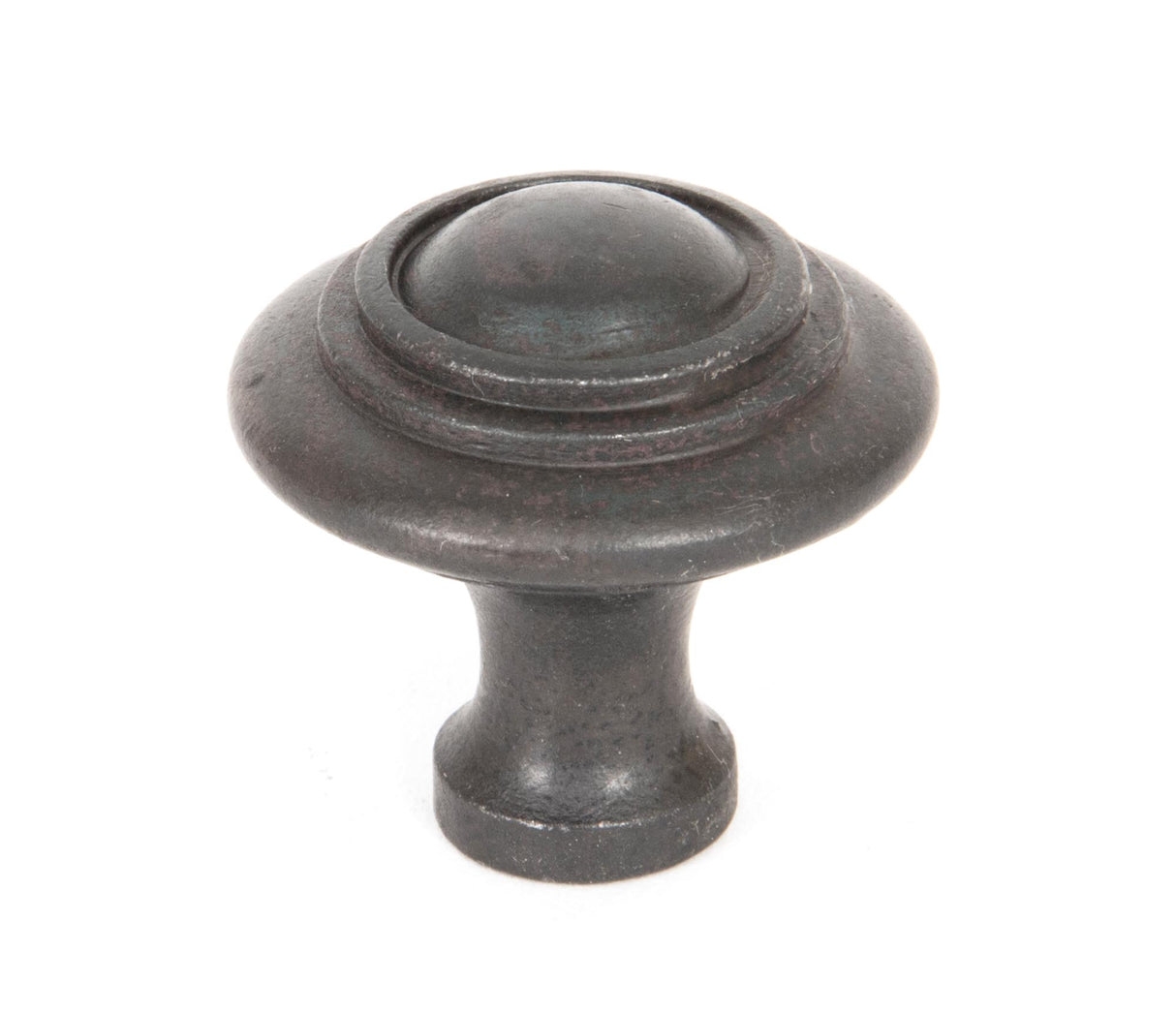 From The Anvil - Beeswax Ringed Cabinet Knob - Large | Sku. 33380 | Trade Door Handles.