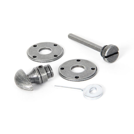 From The Anvil - Pewter Round Bathroom Thumbturn | Sku. 33383 | Trade Door Handles.