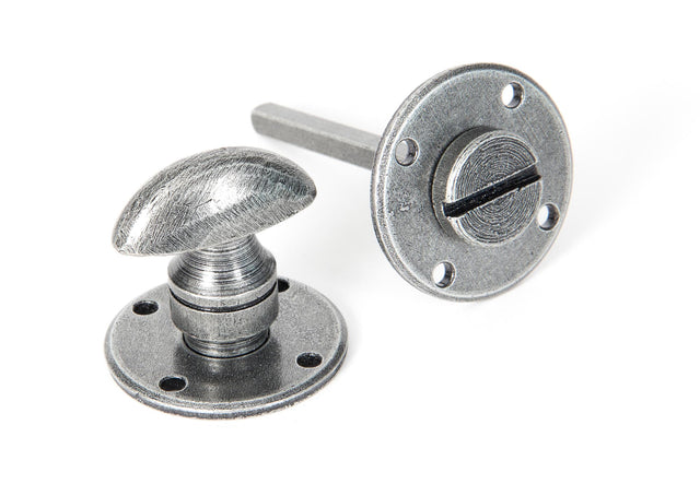 From The Anvil - Pewter Round Bathroom Thumbturn | Sku. 33383 | Trade Door Handles.