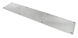 From The Anvil - Pewter 780mm x 150mm Kick Plate | Sku. 33386 | Trade Door Handles.