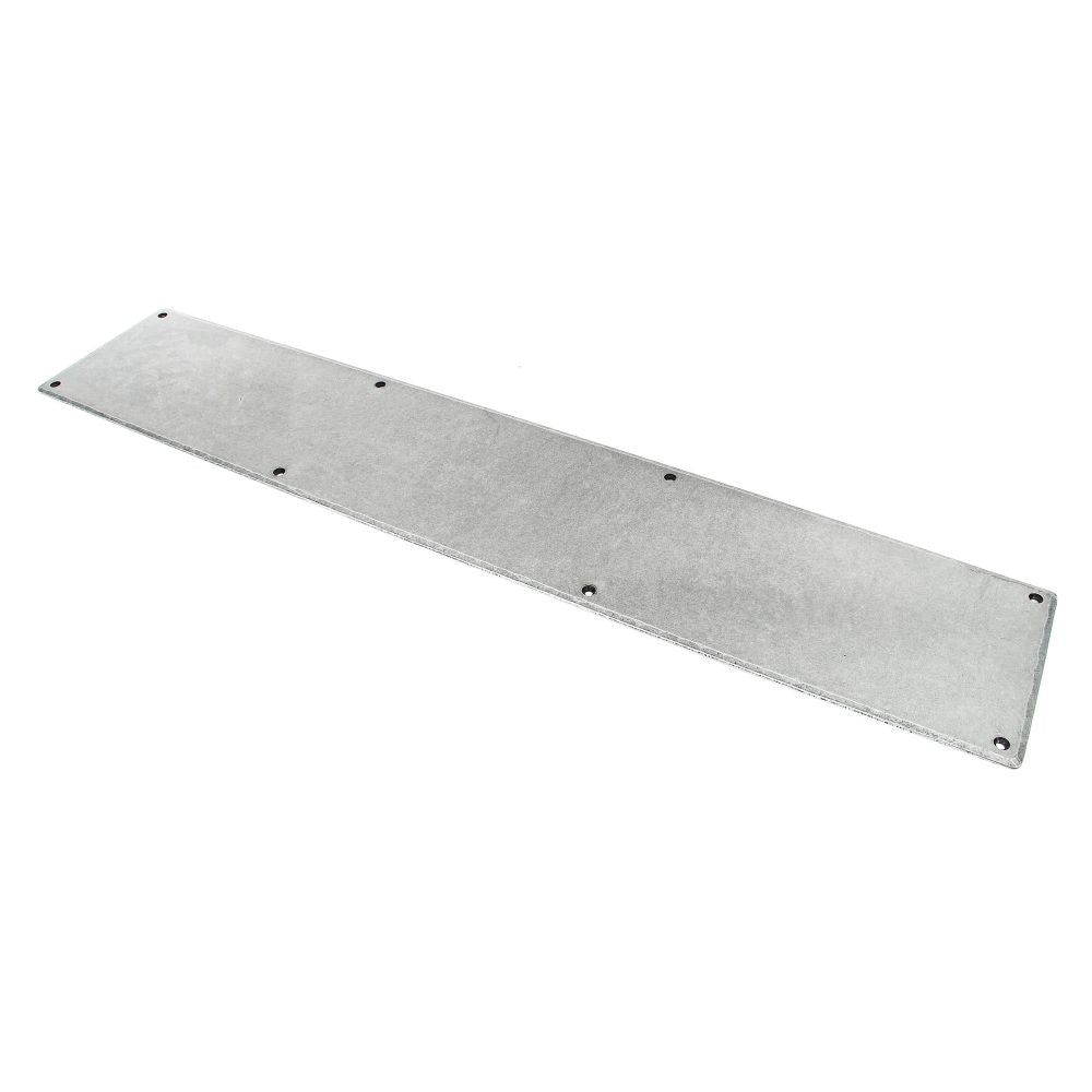 From The Anvil - Pewter 780mm x 150mm Kick Plate | Sku. 33386 | Trade Door Handles.