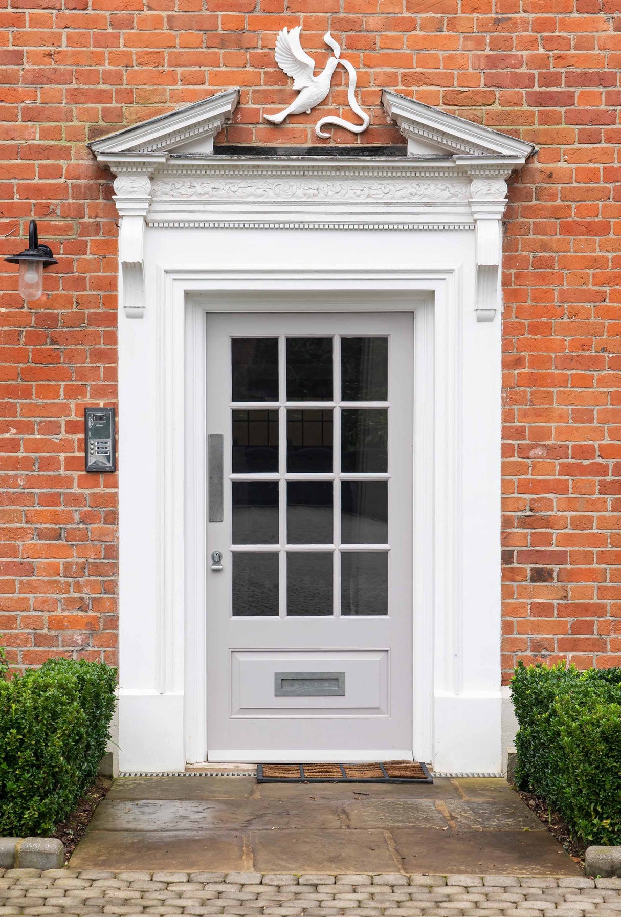 From The Anvil - Pewter 400mm Plain Fingerplate | Sku. 33390 | Trade Door Handles.