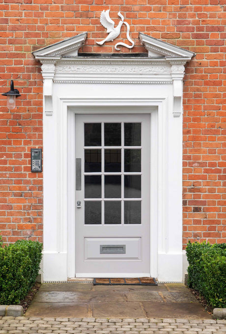 From The Anvil - Pewter 400mm Plain Fingerplate | Sku. 33390 | Trade Door Handles.