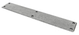 From The Anvil - Pewter 400mm Plain Fingerplate | Sku. 33390 | Trade Door Handles.