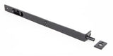 From The Anvil - Black 12" Flush/Slide Door Bolt | Sku. 33392 | Trade Door Handles.