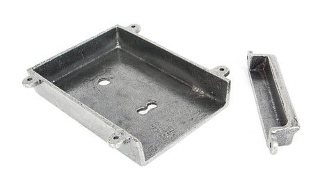 From The Anvil - Pewter Rim Lock & Cast Iron Cover | Sku. 33394 | Trade Door Handles.