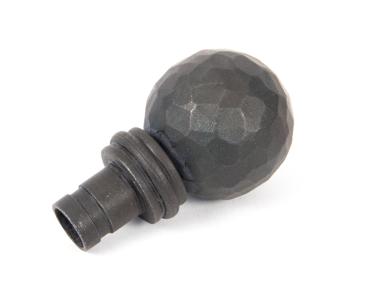 From The Anvil - Beeswax Hammered Ball Curtain Finial (pair) | Sku. 33398 | Trade Door Handles.