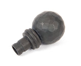 From The Anvil - Beeswax Hammered Ball Curtain Finial (pair) | Sku. 33398 | Trade Door Handles.