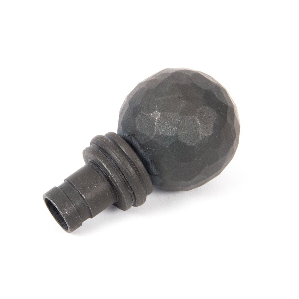 From The Anvil - Beeswax Hammered Ball Curtain Finial (pair) | Sku. 33398 | Trade Door Handles.