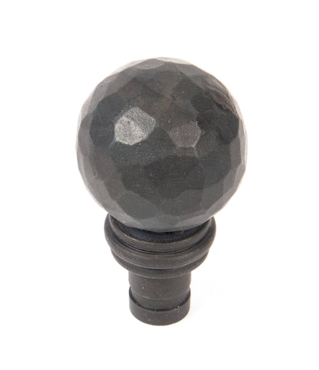 From The Anvil - Beeswax Hammered Ball Curtain Finial (pair) | Sku. 33398 | Trade Door Handles.