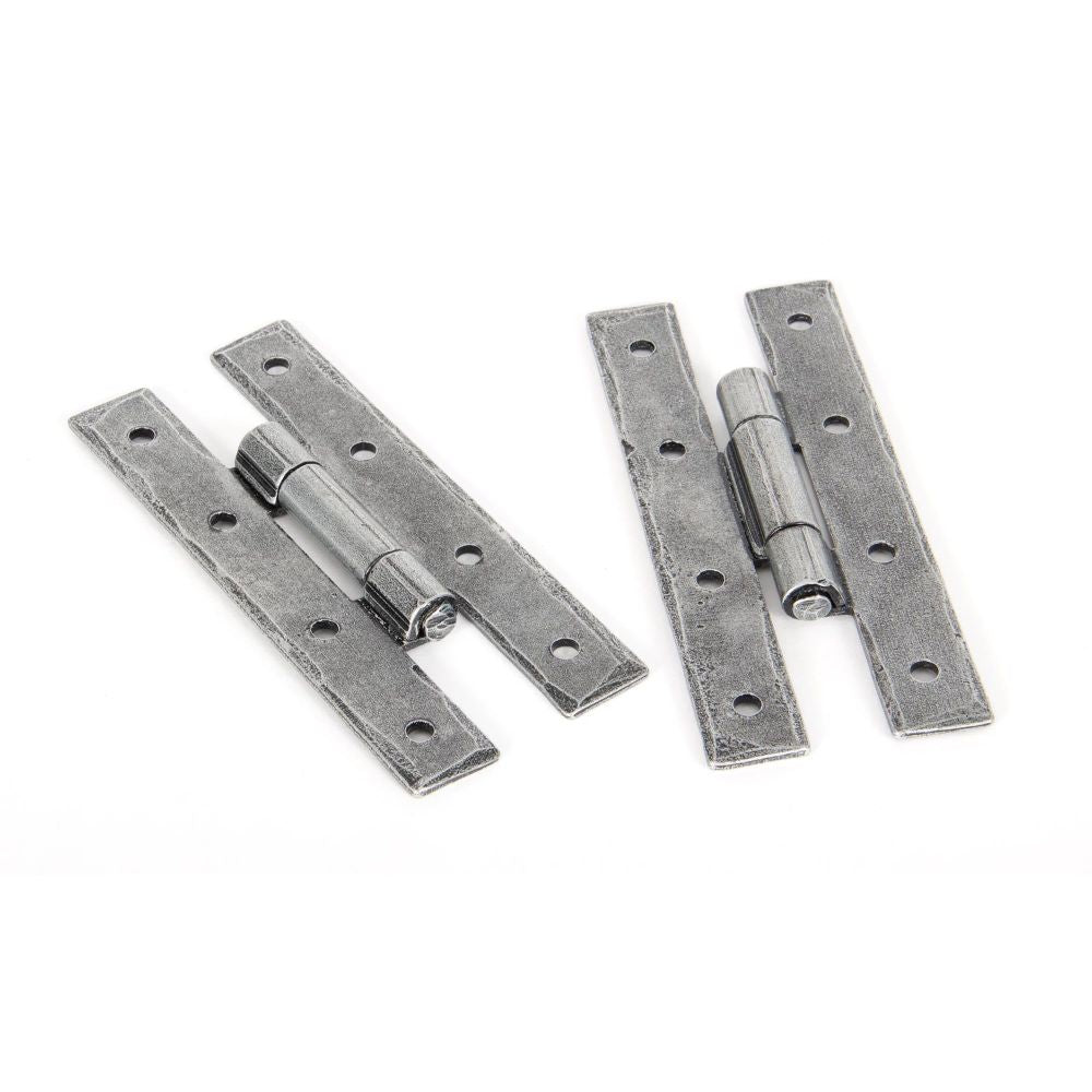 From The Anvil - Pewter 3 ¼" H Hinge (pair) | Sku. 33399 | Trade Door Handles.