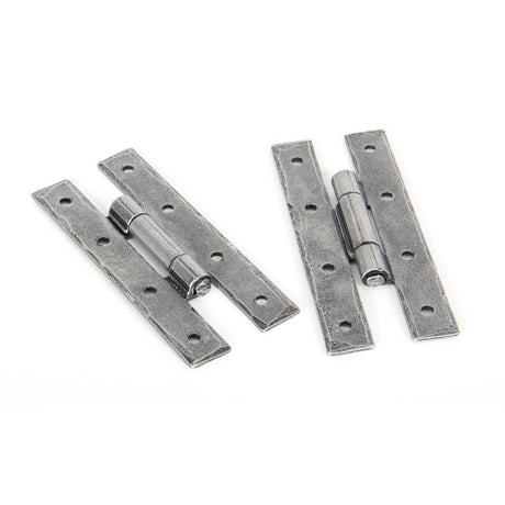 From The Anvil - Pewter 3 ¼" H Hinge (pair) | Sku. 33399 | Trade Door Handles.