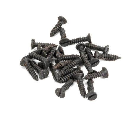 From The Anvil - Beeswax 4 x 1/2" Countersunk Screws (25) | Sku. 33400 | Trade Door Handles.