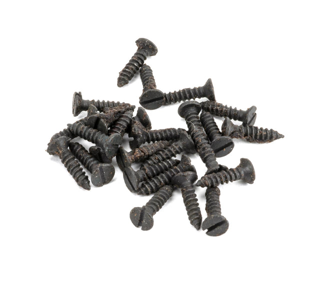 From The Anvil - Beeswax 4 x 1/2" Countersunk Screws (25) | Sku. 33400 | Trade Door Handles.