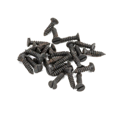 From The Anvil - Beeswax 4 x 1/2" Countersunk Screws (25) | Sku. 33400 | Trade Door Handles.