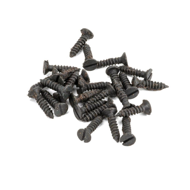 From The Anvil - Beeswax 4 x 1/2" Countersunk Screws (25) | Sku. 33400 | Trade Door Handles.