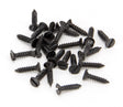 From The Anvil - Black 4 x 1/2" Countersunk Screws (25) | Sku. 33402 | Trade Door Handles.