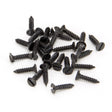 From The Anvil - Black 4 x 1/2" Countersunk Screws (25) | Sku. 33402 | Trade Door Handles.
