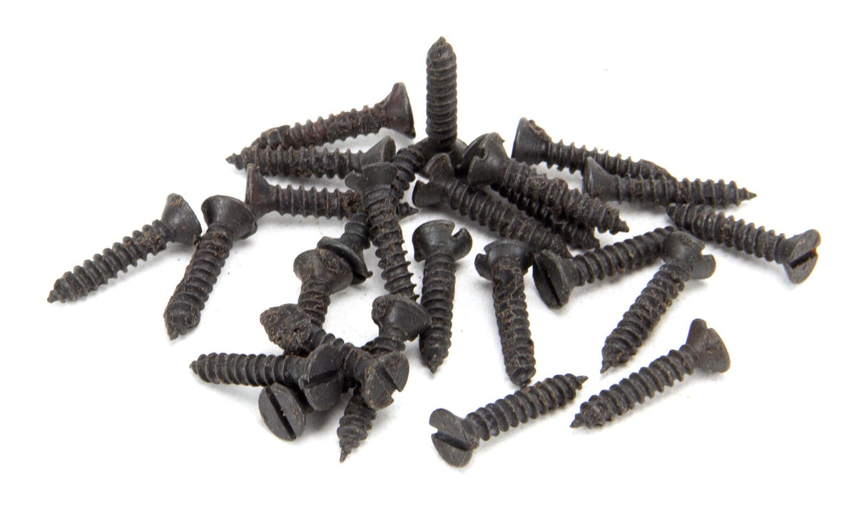 From The Anvil - Beeswax 6 x 3/4" Countersunk Screws (25) | Sku. 33406 | Trade Door Handles.