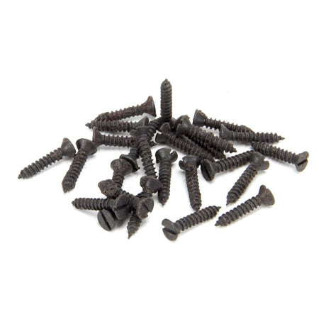 From The Anvil - Beeswax 6 x 3/4" Countersunk Screws (25) | Sku. 33406 | Trade Door Handles.