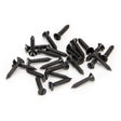 From The Anvil - Black 6 x 3/4" Countersunk Screws (25) | Sku. 33408 | Trade Door Handles.