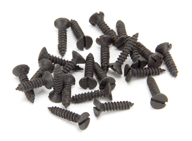 From The Anvil - Beeswax 8 x 3/4" Countersunk Screws (25) | Sku. 33411 | Trade Door Handles.