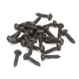 From The Anvil - Beeswax 8 x 3/4" Round Head Screws (25) | Sku. 33412 | Trade Door Handles.