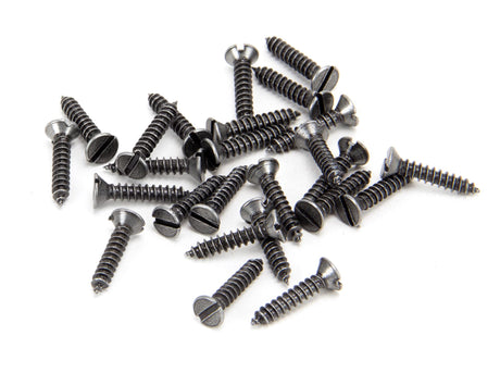 From The Anvil - Pewter 6 x 3/4" Countersunk Screws (25) | Sku. 33425 | Trade Door Handles.