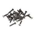 From The Anvil - Pewter 6 x 3/4" Round Head Screws (25) | Sku. 33426 | Trade Door Handles.