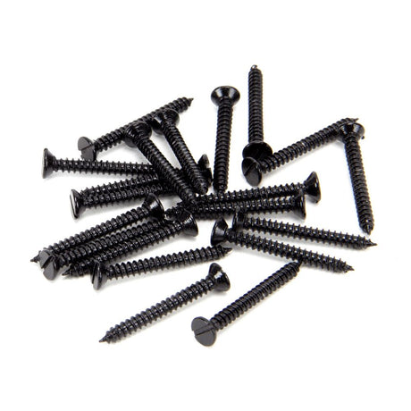 From The Anvil - Black 6 x 1ÃƒÆ’Ã†€™Ãƒ€ ‚¬„¢ÃƒÆ’¢‚¬Å¡¬Ãƒ€¦¡ÃƒÆ’Ã†€™€š¬Ã…¡ÃƒÆ’‚¬Å¡¼" Countersunk Screws (25) | Sku. 33432 | Trade Door Handles.