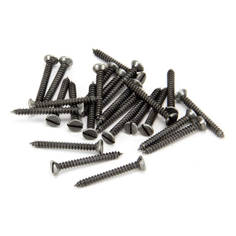 From The Anvil - Pewter 6 x 1ÃƒÆ’Ã†€™Ãƒ€ ‚¬„¢ÃƒÆ’¢‚¬Å¡¬Ãƒ€¦¡ÃƒÆ’Ã†€™€š¬Ã…¡ÃƒÆ’‚¬Å¡¼" Countersunk Screws (25) | Sku. 33435 | Trade Door Handles.