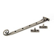 From The Anvil - Antique Pewter 10" Monkeytail Stay | Sku. 33453 | Trade Door Handles.