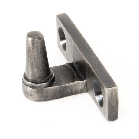 From The Anvil - Antique Pewter Cranked Stay Pin | Sku. 33456 | Trade Door Handles.