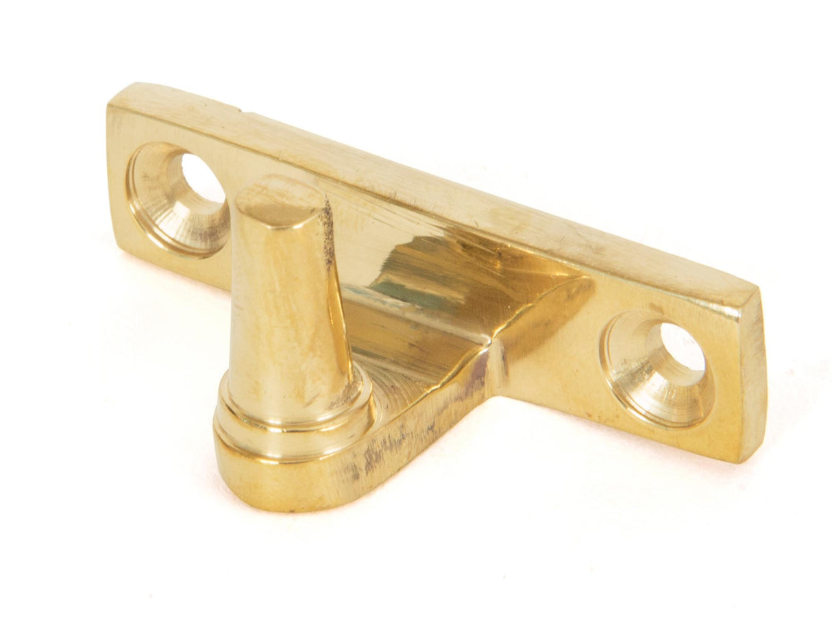 From The Anvil - Polished Brass Cranked Stay Pin | Sku. 33458 | Trade Door Handles.
