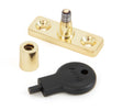 From The Anvil - Electro Brass Locking Stay Pin | Sku. 33462 | Trade Door Handles.