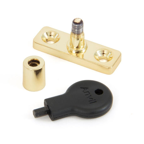 From The Anvil - Electro Brass Locking Stay Pin | Sku. 33462 | Trade Door Handles.