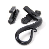 From The Anvil - Black Locking Shepherd's Crook Fastener - RH | Sku. 33469 | Trade Door Handles.