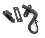From The Anvil - Black Locking Shepherd's Crook Fastener - RH | Sku. 33469 | Trade Door Handles.