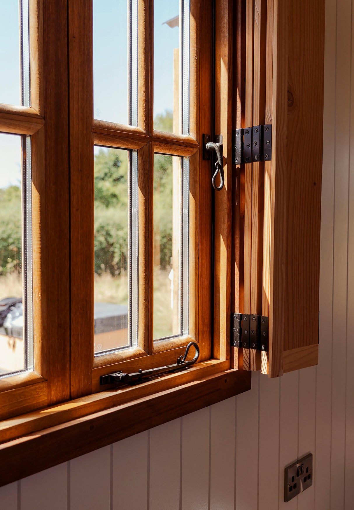 From The Anvil - Beeswax 10" Shepherd's Crook Stay | Sku. 33474 | Trade Door Handles.