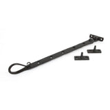 From The Anvil - Beeswax 12" Shepherd's Crook Stay | Sku. 33475 | Trade Door Handles.